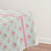 Shabby Chic  Rozen Polka Dots Boerderij Tafelkleed (Voorbeeld)