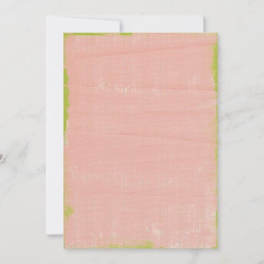 Shabby Chic Rozen Rustic Wood Floral Baby shower Kaart (Achterkant)