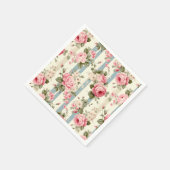 Shabby Chic  Rozen Servet (Hoek)