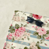 Shabby Chic  Rozen Strandlaken (In situ)