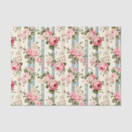 Shabby Chic  Rozen Tissuepapier