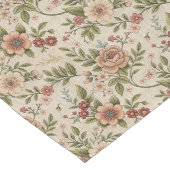 Shabby Chic Runner met Delicate Floral Design Lange Tafelloper (Hoek)