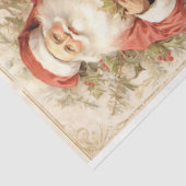 Shabby Chic Santa 4 Square Tissuepapier (Detail)