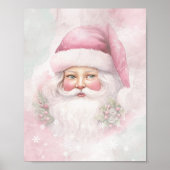 Shabby Chic Santa Claus Scrapbook Papier Poster (Voorkant)