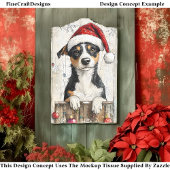 Shabby Chic Schattigee Xmas Puppy Puppies AM6 Deco Tissuepapier
