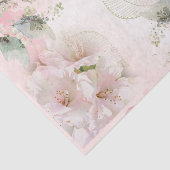 Shabby Chic Schrijfreeks Design 5 Tissuepapier (Detail)