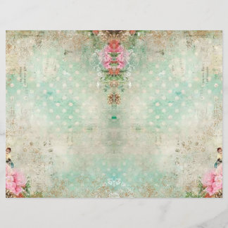 Shabby Chic Scrapbook Paper