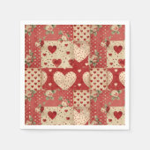 shabby chic servet (Voorkant)