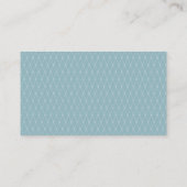 Shabby chic sewing boot scissors biz cards visitekaartje (Achterkant)