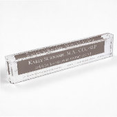 Shabby Chic SLP-bureaunaam bord Naambordje