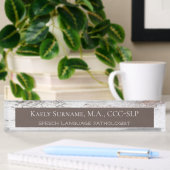 Shabby Chic SLP-bureaunaam bord Naambordje