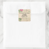 Shabby Chic  Soap Cosmetics Label - 2 (Tas)