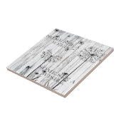 Shabby Chic Sommigen zien een onkruid waarvan somm Tegeltje (Zijkant)