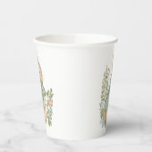 Shabby Chic Spring Rabbit Paper Cups Papieren Bekers (Links)