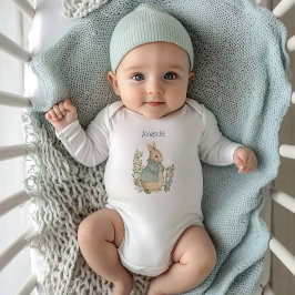Shabby Chic Spring Rabbit Romper