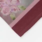 Shabby Chic  stijl Fleece Deken (Hoek)