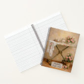 Shabby Chic Strijkplank Rozen Notitieboek (Binnen)