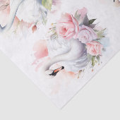 Shabby Chic Swan Collage 1 Decoupage papier (Detail)