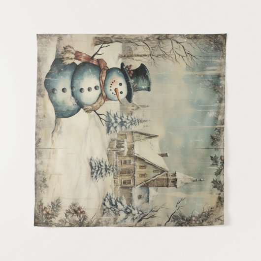  Shabby Chic Tapestry Wandkleed (Voorkant (horizontaal))