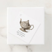  Shabby-Chic Tea Party Bedankjes Labels (In situ)