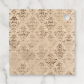  Shabby-Chic Tea Party Bedankjes Labels (Achterkant)