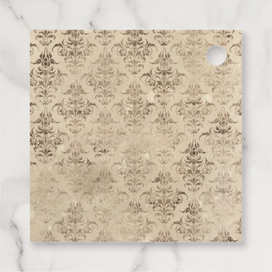 Shabby-Chic Tea Party Bedankjes Labels (Achterkant)