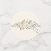 Shabby chic Tea Party Vrijgezellenfeest Confetti (Kleine voorkant)