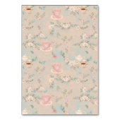 Shabby chic Tea Party Vrijgezellenfeest Kaart (Achterkant)