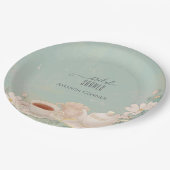 Shabby chic Tea Party Vrijgezellenfeest Papieren Bordje (Gekanteld)