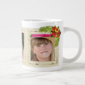 Shabby Chic Three Photo Specialty Mok (Rechts)