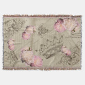 Shabby Chic - Throw Blanket Deken (Voorkant)