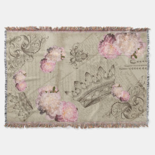Shabby Chic - Throw Blanket Deken