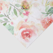  Shabby Chic Tissue Papier - Elegante Bloemen (Detail)