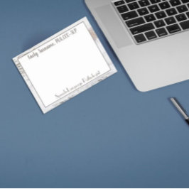 Shabby Chic, Trendy Custom SLP post it notes