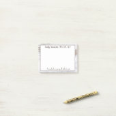 Shabby Chic, Trendy Custom SLP post it notes (Op bureau)