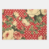   Shabby Chic Valentijnse  Inpakpapier Vel (Voorkant)