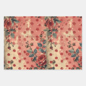   Shabby Chic Valentijnse  Inpakpapier Vel (Voorkant 3)