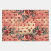   Shabby Chic Valentijnse  Inpakpapier Vel (Voorkant)