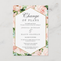Shabby Chic Verandering van Plannen Aankondiging K