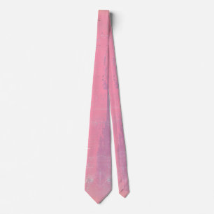 Shabby Chic Verdrietig Roze Gekleurd Stropdas