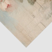 Shabby Chic  Verdrietig Wood Blush Rozen Tissuepapier (Detail)