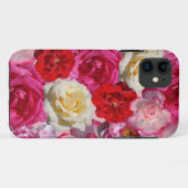  Shabby Chic Vibrant Country Rozen Case-Mate iPhone Case (Achterkant (horizontaal))