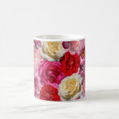  Shabby Chic Vibrant Country Rozen Koffiemok (Center)