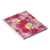  Shabby Chic Vibrant Country Rozen Notitieblok (Schuin)