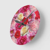  Shabby Chic Vibrant Country Rozen Ronde Klok (Hoek)