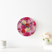  Shabby Chic Vibrant Country Rozen Ronde Klok (Huis)