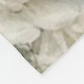 Shabby Chic  Victoriaans Lady met bloemen Fleece Deken (Hoek)