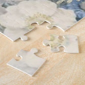 Shabby Chic  Victoriaans Lady met bloemen Legpuzzel (Zijkant)