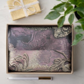 Shabby Chic, Vintage Barok, Kolibrie Kunst Tissuepapier (Geschenk)