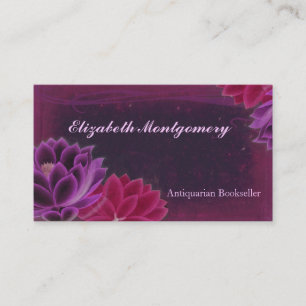 Shabby Chic Vintage Flowers Visitekaartjes